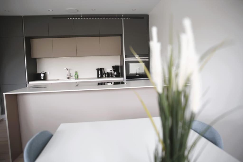 Beautiful Stylish 2Br Apartment In Kirchberg Luxemburg Exteriör bild